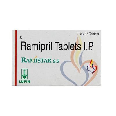 Ramistar 2.5mg Tablet 15'S - Hypertension-ACE