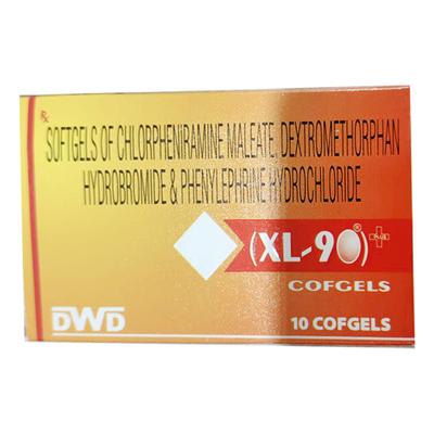 XL 90 + Cofgel 10's - Cough And Cold-Cou
