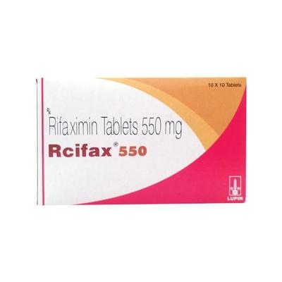 Rcifax 550mg Tablet 10'S - Bacterial Infections-OAB
