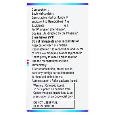Citafine 1000mg Injection 1'S - Cancer Oncology-Tar