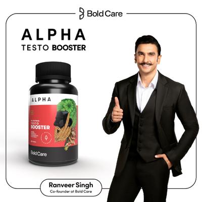 Bold Care Alpha Testo Booster Tablet 60's - Sexual Healthcare
