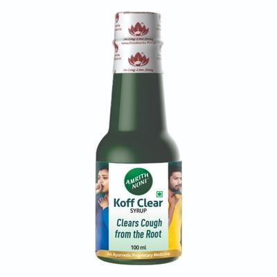 Amrith Noni Koff Clear Syrup 100 ml - Cough & Cold (Ayush)