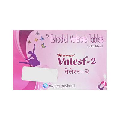 Valest 2 Tablet 28'S - Hormonal Therapy-Oes