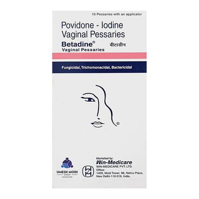 Betadine Vaginal Pessarie 10'S - Vaginal Conditions-Pre