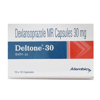 Deltone 30mg Capsule 10'S - Ulcer/Reflux/Flatulence-Aaa