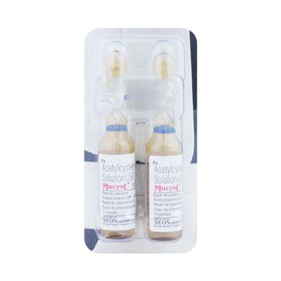 Mucyst 20% Solution 2ml - Cough And Cold-Cou