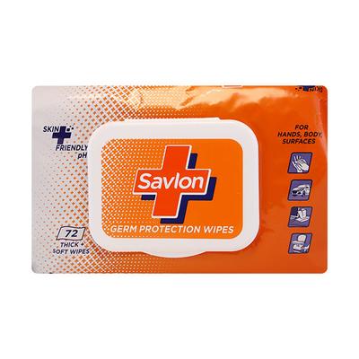 Savlon Germ Protection Wipes 72's - Tissues & Wipes