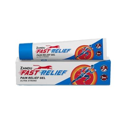 Zandu Fast Relief Ultra Strong Pain Relief Gel 15 ml - Balm/Ointments