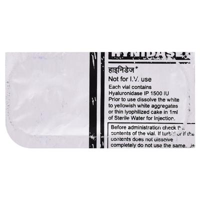 Hynidase 1500IU Injection 1ml - Eye conditions-Oth