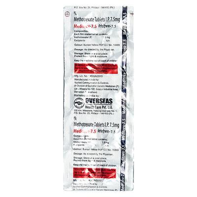 MEDITREX 7.5 Tablet 10's - Cancer Oncology-Cyt