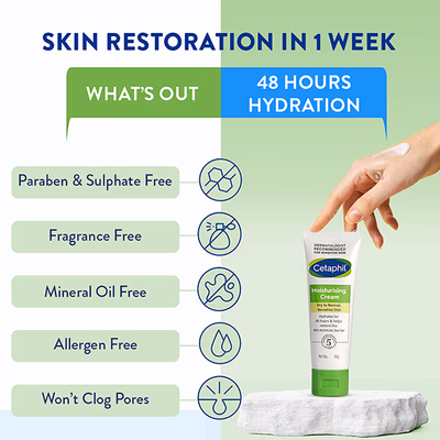 Cetaphil Moisturising Cream 80gm - Face Moisturizers