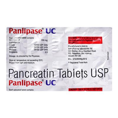 PANLIPASE UC Tablet 10's - Digestion-Dig