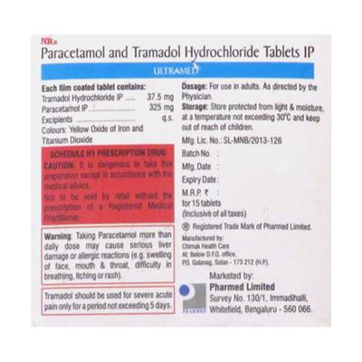 ULTRAMED Tablet 15's - Pain relief-Ana
