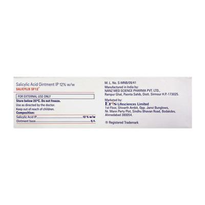 Salicylix SF12 Ointment 50g - Warts/Calluses/Other Skin Lesion-Ker