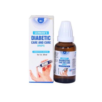 German's Diabetic Care and Cure Drops 30 ml - Homeopathic Drops