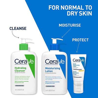 CeraVe Moisturising Lotion for Normal to Dry Skin 473 ml - Lotions & Creams