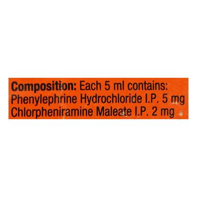 T Minic Orange Flavour Syrup 60ml - Cough And Cold-Cou