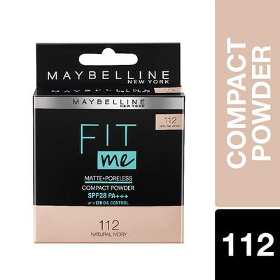 Maybelline New York Fit Me Compact, Natural Ivory 8 Gm - Compact Powder