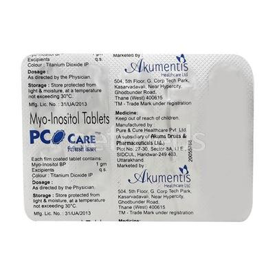 PCO Care Tablet 10'S - Supplements-Sup