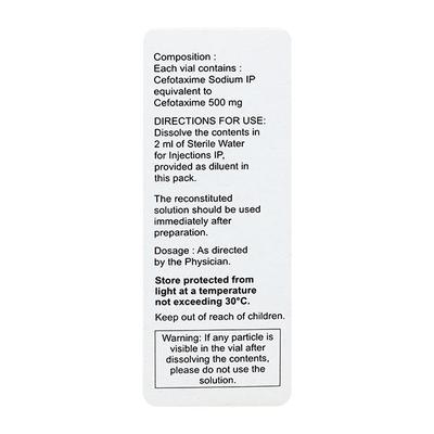 Omnicef 500mg Injection 1's - Bacterial Infections-Cep