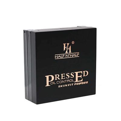 Half N Half Pressed Oil Control Skin Fit Powder, Skin Whitening, Light 20 gm - Compact Powder
