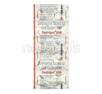 Defrijet 250mg Tablet 10'S - Poisoning/Overdose-Ant