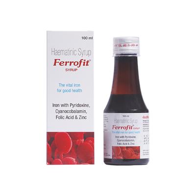 FERROFIT Syrup 100ml - Iron Supplement/Anaemia-Vma