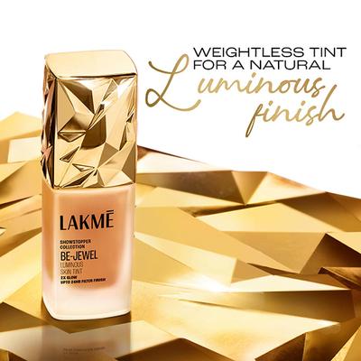Lakme Be-Jewel Luminous Skin, Up To 2X Luminous Glow, Tint Cool Cocoa 25 ml - Foundation