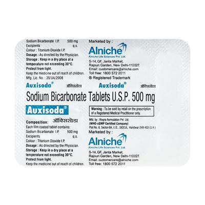 Auxisoda Tablet 10'S - Ulcer/Reflux/Flatulence-Aaa