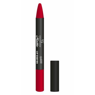 Half N Half Matte Lip Crayon, 24H Super Stay, 04 Velvet Maroon 3.5 gm - Lip Crayons