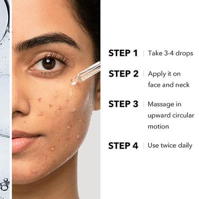 Novology Acne Clearing Serum with Thymol and Terpineol - Non-Drying, Non-Irritating 28 ml - Face Serum