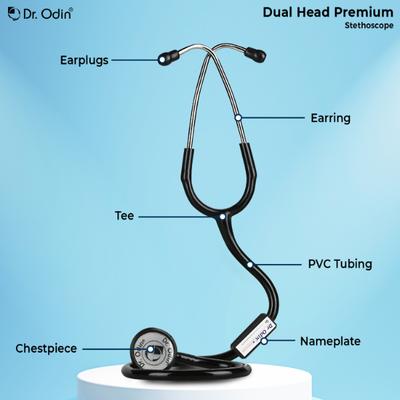 Dr. Odin Stethoscope Dual Head Premium 1's - Health Monitoring Devices