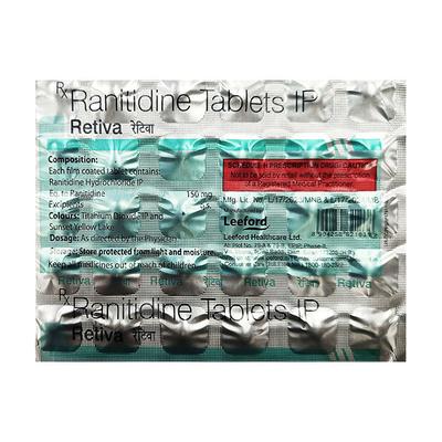 RETIVA Tablet 30's - Ulcer/Reflux/Flatulence-Aaa