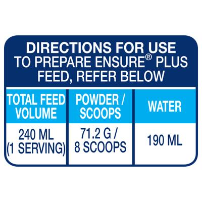 Ensure Plus Nutritional Powder - Vanilla Flavour 400 gm (Pet Jar) - Daily Health Drinks
