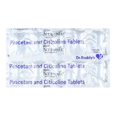Nootropil C 500/800mg Tablet 10'S - Alzheimer-Neu