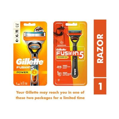 Gillette Fusion5 Power Razor for Men for Perfect Shave and Perfect Beard Shape 1's - Razors & Cartridges