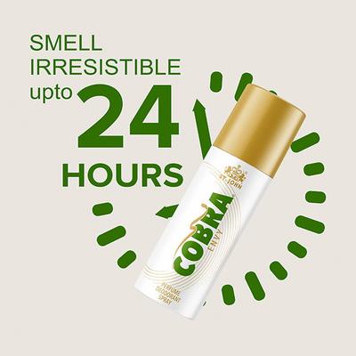 St. John Cobra Oud Perfume Deodorant Spray 150 ml + Cobra Envy Perfume Deodorant Spray 150 ml - Men Deodorants/Roll-Ons