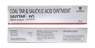 Salytar WS Ointment 30gm - Psoriasis/Seborrhea/Ichthyosis-Pso