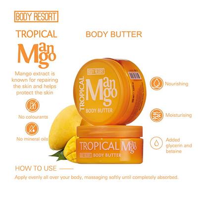MADES Body Resort Clear Orange Jar Body Butter 200 ml - Shower Gels & Body Wash