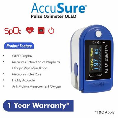 AccuSure Pulse Oximeter - Thermometer & Oximeter