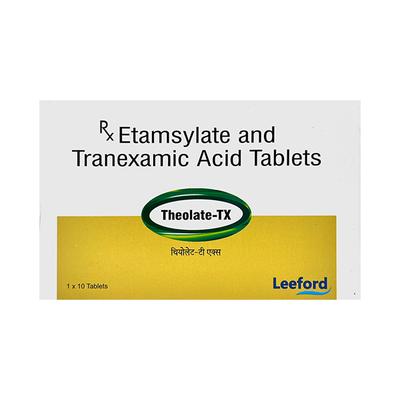THEOLATE TX Tablet 10's - Bleeding Disorders-HPA