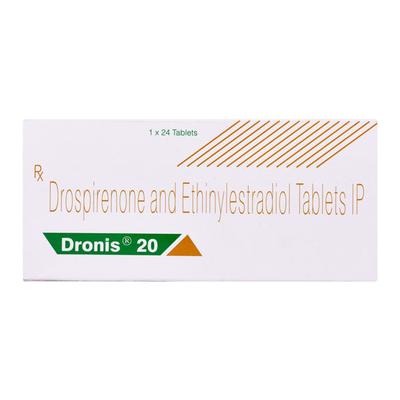 Dronis 20 Tablet 24'S - Contraception-Ora