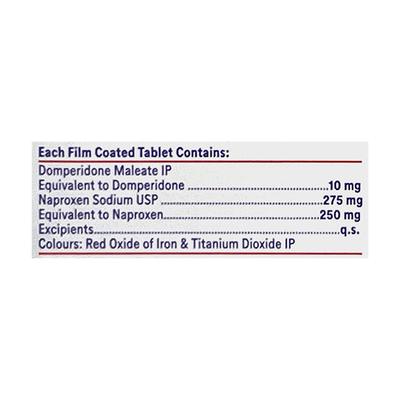 QUICKREL 10/250mg Tablet 10's - Pain relief-Nsa