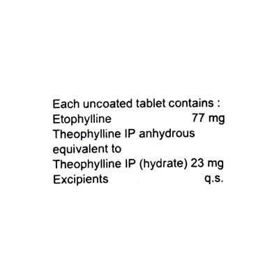 DERIPHYLLIN Tablet 30's - Asthma/COPD-Ast