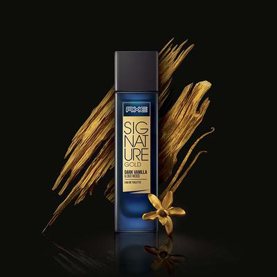 Axe Signature Gold Dark Vanilla & Oud Wood Perfume 80 ml - Men Deodorants/Roll-Ons