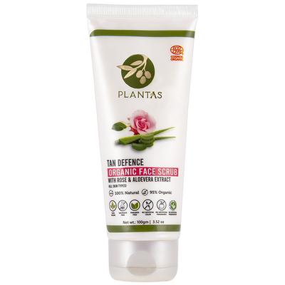 Plantas Tan Defence Organic Face Scrub 100 ml - Face Scrubs