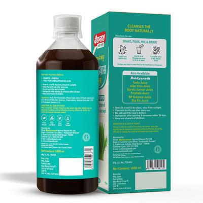 Baidyanath Wheat grass Juice 1 l - Speciality Medicines