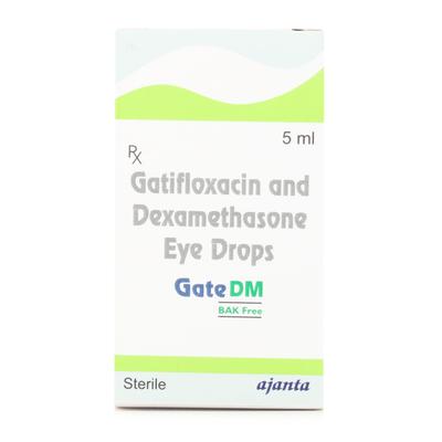 Gate DM Eye Drops 5ml - Eye Infections-Eaa
