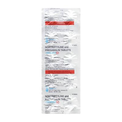 Pregadoc NT 75/10mg Tablet 10'S - Neuropathic Pain-Dru