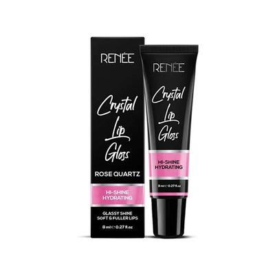 RENEE Crystal Lip Gloss 02 Rose Quartz 8 ml - Lip Glosses